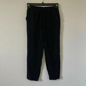 Madewell | Black Pull On Ankle Pants | Sz XXS | Black | 100% Viscose